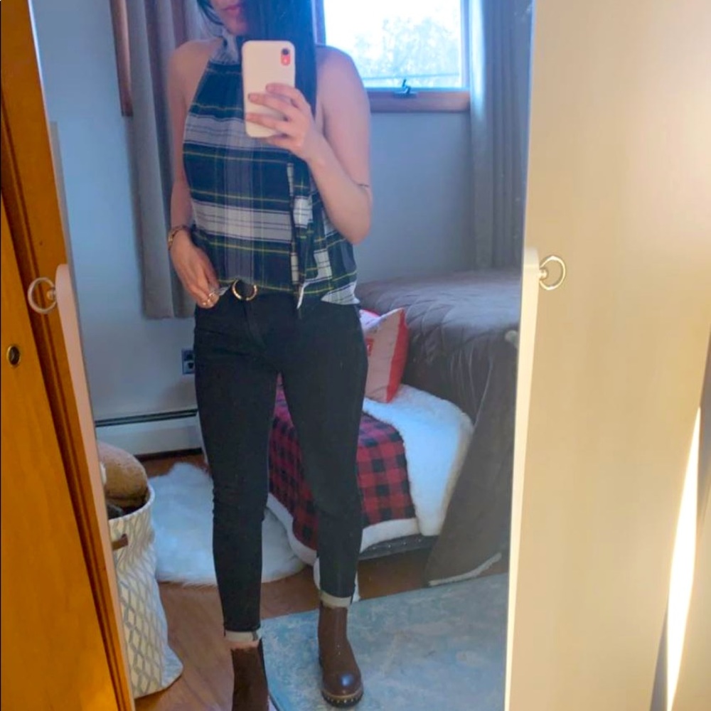 J.Crew Stripe shine tank